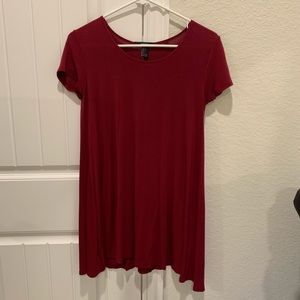 Maroon dress